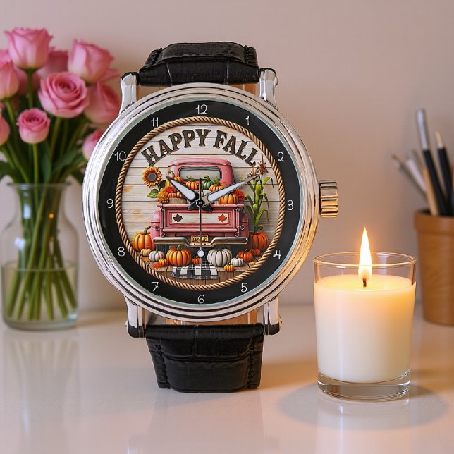 Relógio Pumpkin de Caminhão de Queda Feliz (Criador carregado)