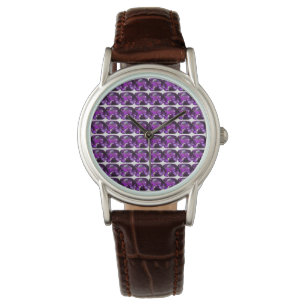 Relógio Púrpura de Gemstone de Tanzanite