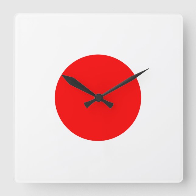 RELÓGIO QUADRADO の 日 丸 (Frente)