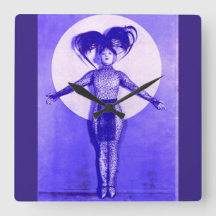 Relógio Quadrado 1922 disposição da estrela de cinema das aves