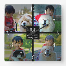 4 Colagem Personalizada de Fotos com Monograma