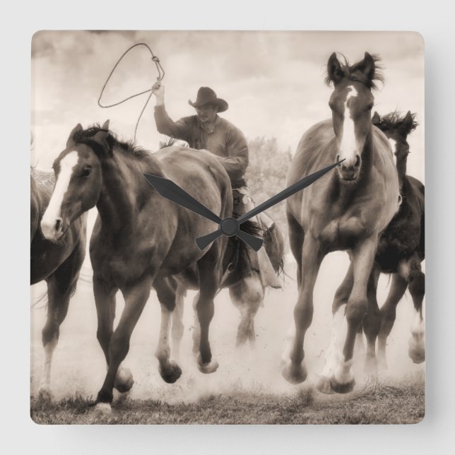 Relógio Quadrado A Chase I (Frente)