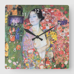 Relógio Quadrado A Dançarina, Gustav Klimt