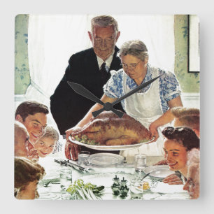 Relógio Quadrado A liberdade de quer