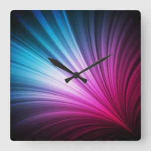 Relógio Quadrado Abstract Art 31 Clock
