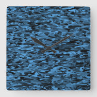 Abstrato - Padrão Azul Preto