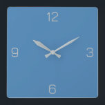 Relógio Quadrado Aço Azul 4682B4 - Opção Add a Name<br><div class="desc">Uma imagem PNG de escala de cheio com base no código HEX (tripleta hexadecimal de seis dígitos) mostrada. Use este código para misturar, combinar e personalizar qualquer outro item a ser seguido ou para adicionar a outras coleções. Os códigos hexadecimais podem ser usados para personalizar a maioria das cores de...</div>