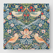 ACRÍLICO WALLCLOCK : WILLIAM MORRIS