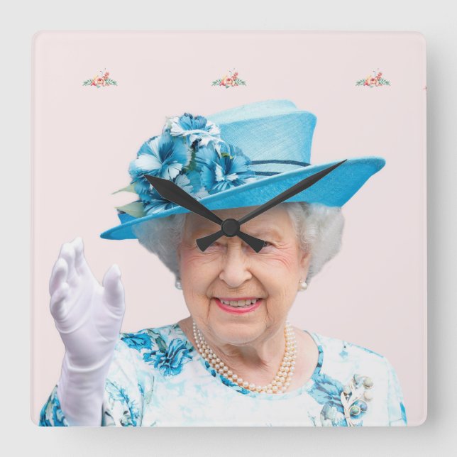 Relógio Quadrado Acrylic Wall Clock (Frente)