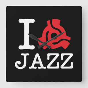 Relógio Quadrado Adaptador I 45 Jazz