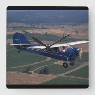 Relógio Quadrado Aeronca, C-3, 1931, Schellville_Classic Aviation