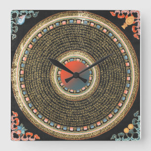 Relógio Quadrado Agora O'Clock II