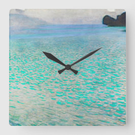 Relógio Quadrado Águas Tranquilas