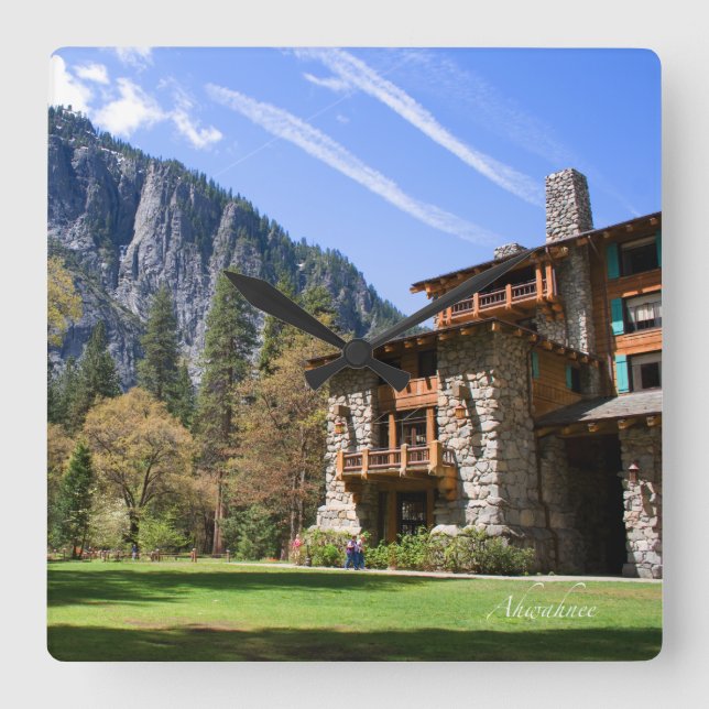 Relógio Quadrado Ahwahnee (Frente)