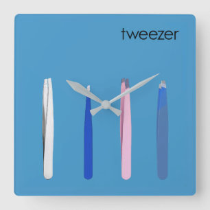 Relógio Quadrado Álbum Paródia da Banda Tweezer