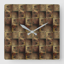 Alivio de quadrados com círculos de gradiente cast