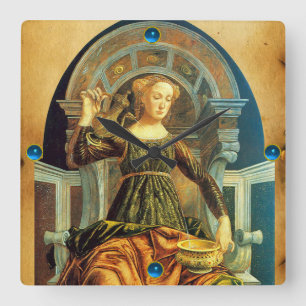 RELÓGIO QUADRADO ALVAS DE RENASCIMENTO ANTIQUAS 14/TEMPERÂNCIA