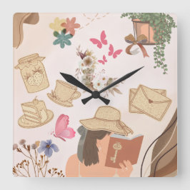 Relógio Quadrado Ame-se