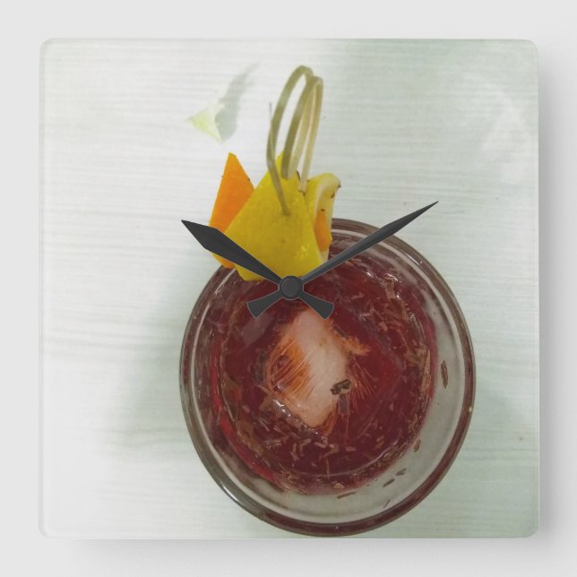 Relógio Quadrado Americano (Frente)