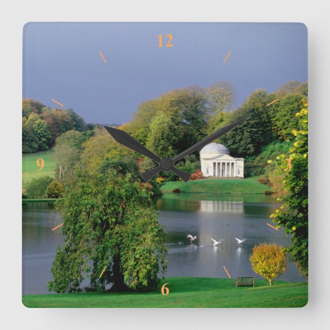 Relógio Quadrado Antes da Tempestade (Frente)