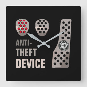 Relógio Quadrado Anti-Roubo MANUAL