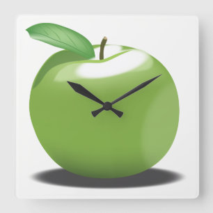 Relógio Quadrado Apple verde