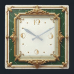 Relógio Quadrado Art Deco<br><div class="desc">design de relógio do excelente. Você vai adorar como os outros. Esteja livre para usar este design para outro produto que você quiser ou para personalizar e adicionar seu texto. Siga-me para mais. Obrigado. Tenha um bom dia.</div>