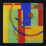 Relógio Quadrado Art Deco Design nº 12 em Emporio Moffa<br><div class="desc">Vintage Art Deco design.</div>