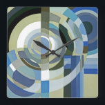 Relógio Quadrado Art Deco Design nº 1 em Emporio Moffa<br><div class="desc">Vintage Art Deco design.</div>