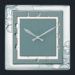 Relógio Quadrado Art Deco Mint<br><div class="desc">design de relógio do excelente. Você vai adorar como os outros. Esteja livre para usar este design para outro produto que você quiser ou para personalizar e adicionar seu texto. Siga-me para mais. Obrigado. Tenha um bom dia.</div>