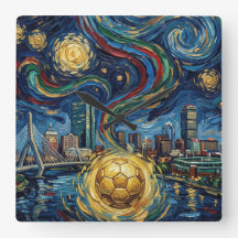 Arte de Futebol de Boston 2026 Design do Estádio d