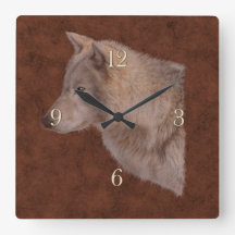 Arte do retrato dos animais selvagens do lobo