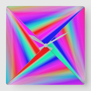 Relógio Quadrado Arte moderna 