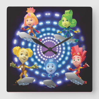 Relógio Quadrado As Correções | Top Secret — Crianças Fixas