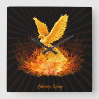 Relógio Quadrado Ascensão Phoenix