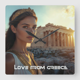 RELÓGIO QUADRADO ATENAS - GREGO - ACROPOLIS