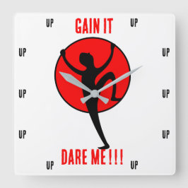 Relógio Quadrado Atreva-me!