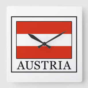 Relógio Quadrado Áustria