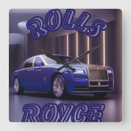 RELÓGIO QUADRADO AUTO CAR