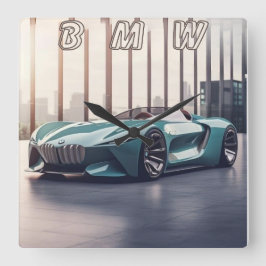 RELÓGIO QUADRADO AUTO CAR