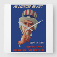 Aviso do tio Sam nos anos 40