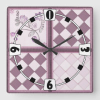 Azulejo de vidro cor púrpura 3D
