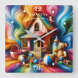 Relógio Quadrado BABYCLOCK-IMAGINE-C - Relógios