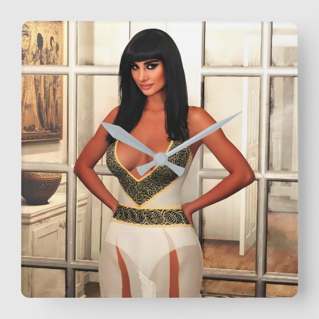 Relógio Quadrado Back to That Special Place wall clock (Frente)