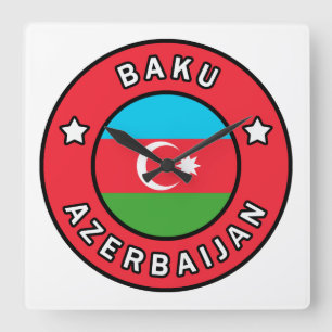 Relógio Quadrado Baku Azerbaijão