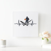 Bateria de coração de jogador de basquete