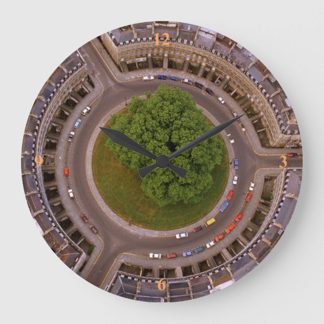 Relógio Quadrado Bath, O Circo. (Frente)