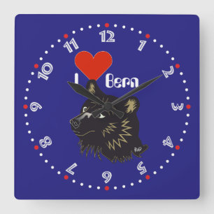 Relógio Quadrado Berna de Berna De Berna Suíça Suisse Svizra