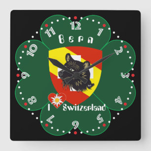 Relógio Quadrado Berna de Berna De Berna Suíça Suisse Svizra