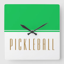Bloco de Cor Verde Branco Brilhante com Texto PICK